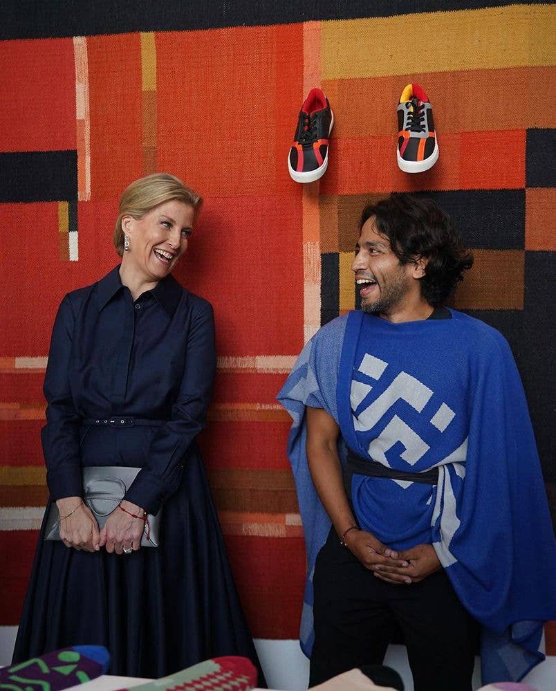 Duchess Sophie at LCF's Postgraduate Class of 2024 exhibition