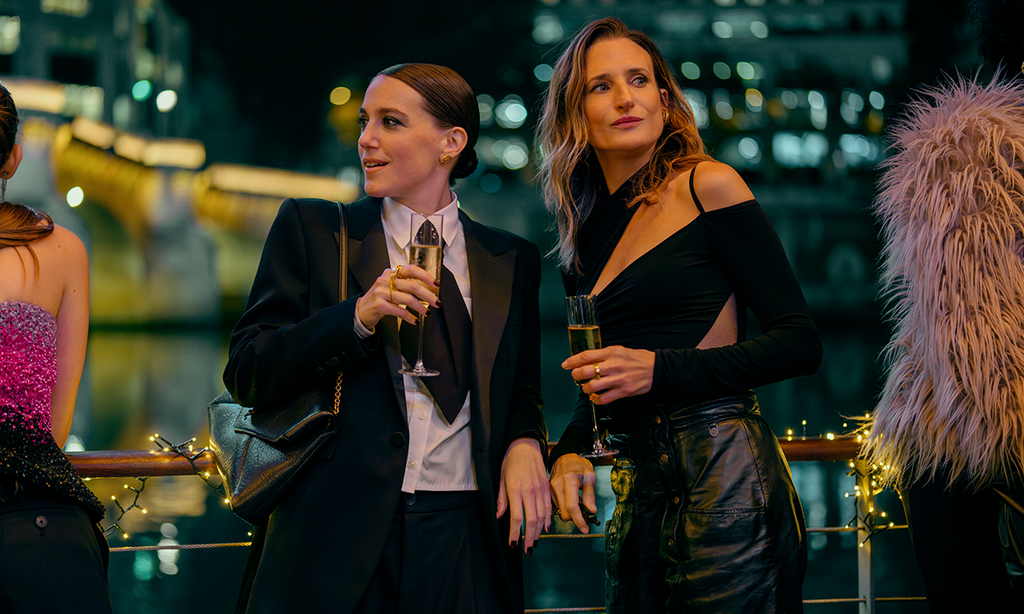 Camille Cottin and Fanny Sidney in Call My Agent!