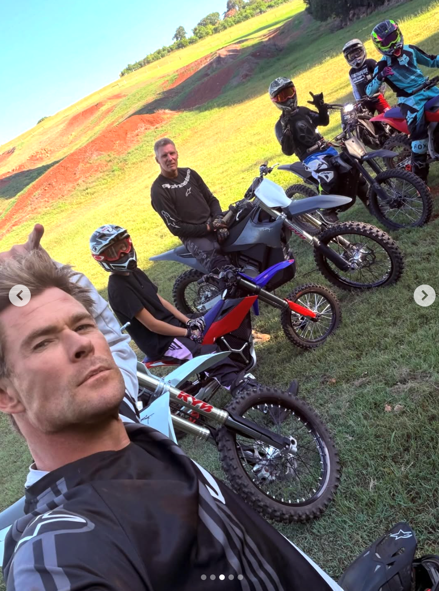 Elsa Pataky and Chris Hemsworth's Daughter India nailed a jaw-dropping dirt bike stunt: 'Thor' dad was wildly impressed