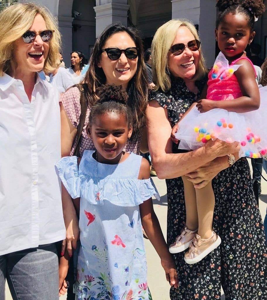 Charlize'd daughters when they were younger