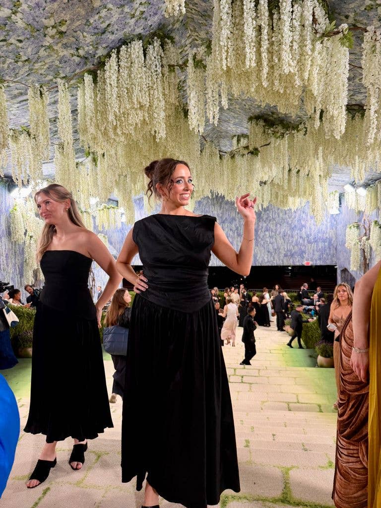 Celebrating a successful night at the Met Gala