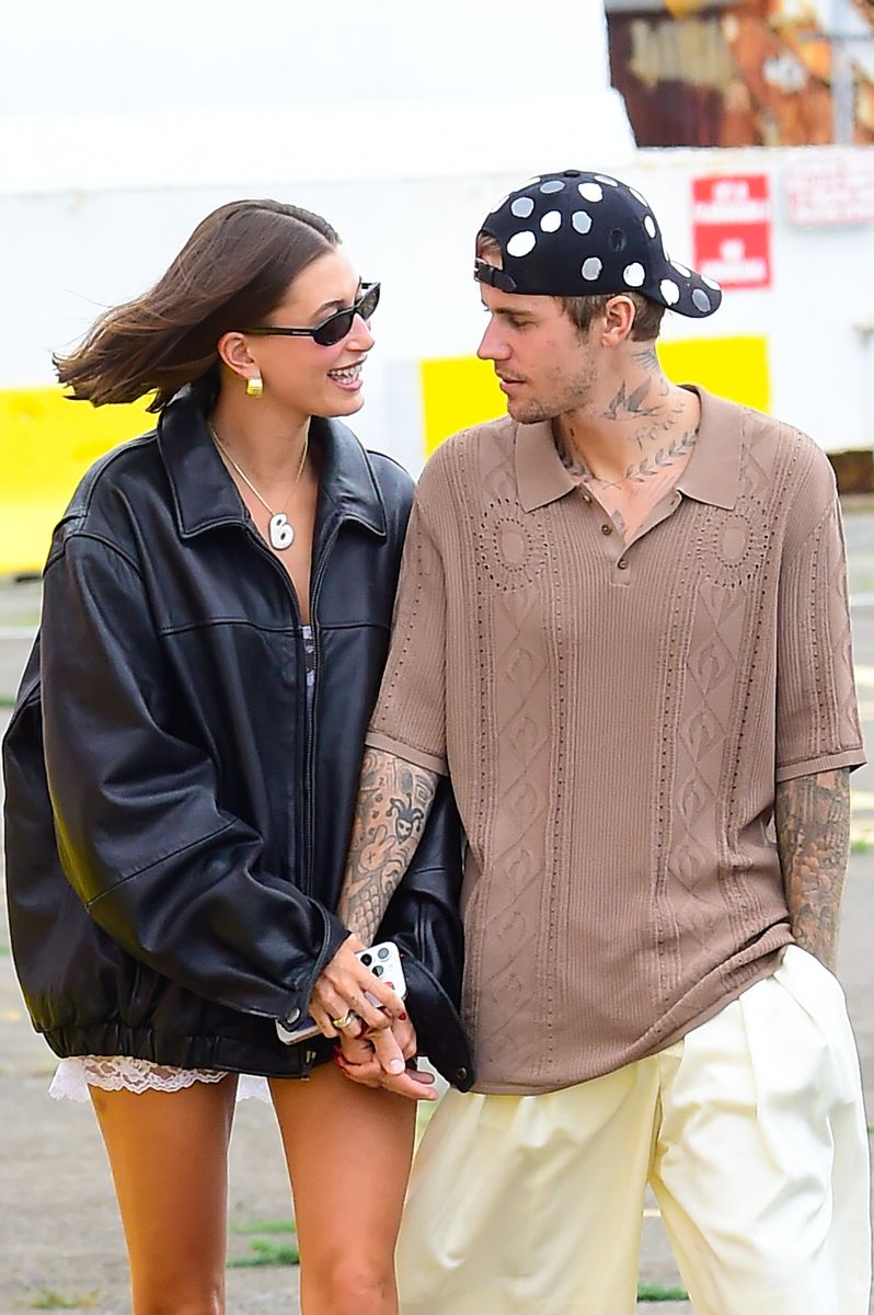 Hailey Bieber and Justin Bieber