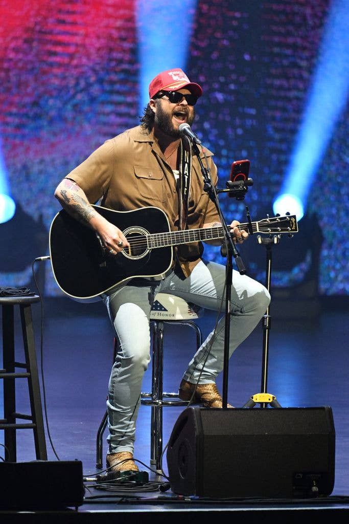 Nate performs during Audacy's Stars and Strings 2025