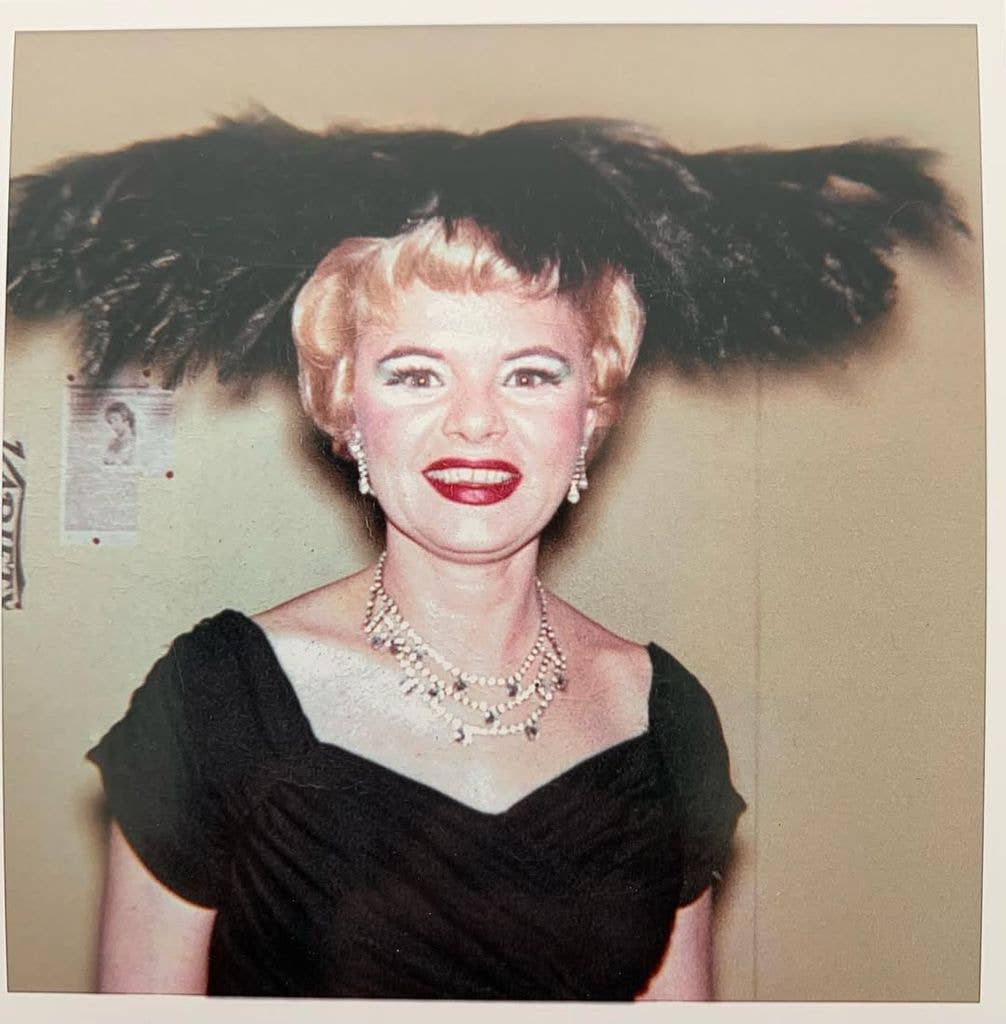 june squibb throwback feathered hat