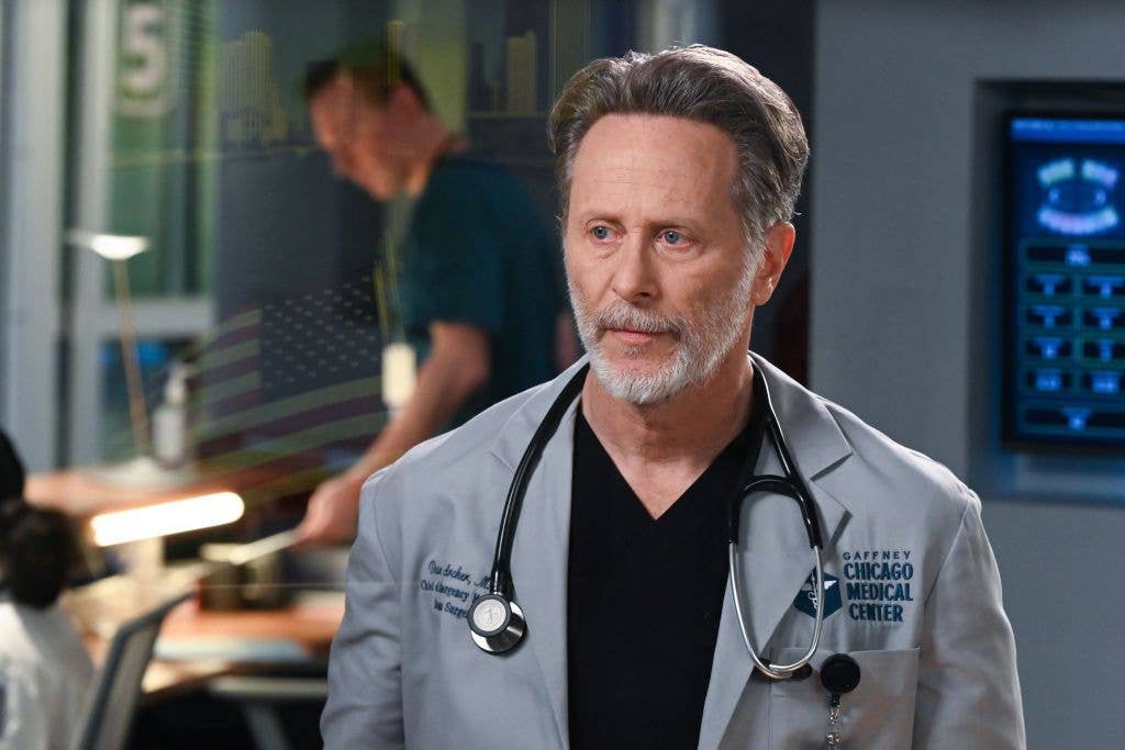 Steven Weber as Dr Dean Archer in Chicago Med