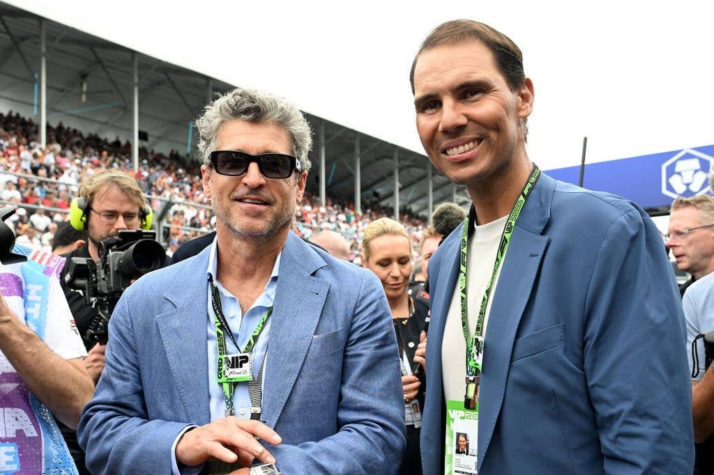 Rafael Nadal serves up effortless style
