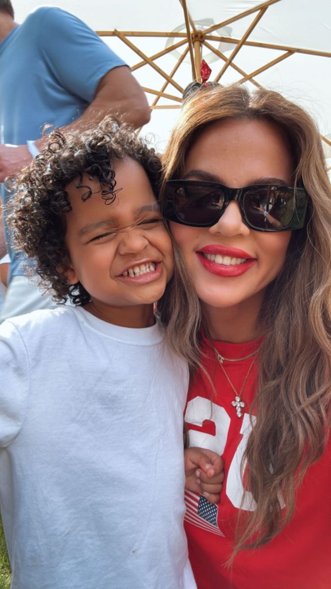 Koko also posed with Tatum who is growing up so fast!