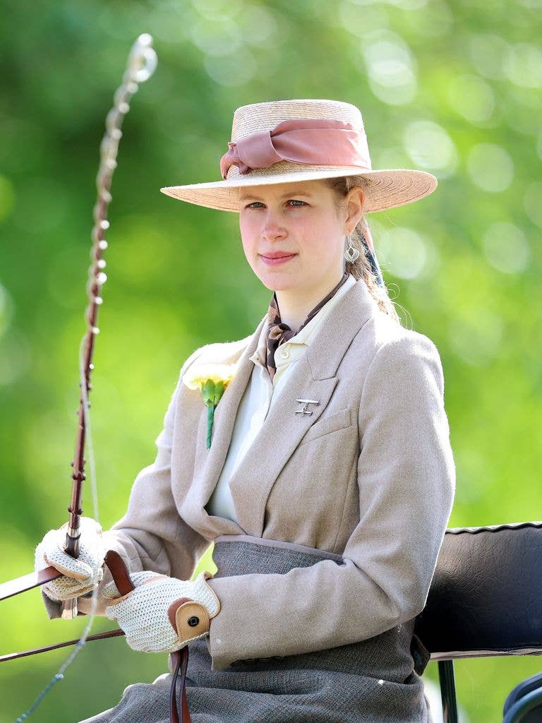 Queen Elizabeth's granddaughter Louise became the first royal to bear the surname Mountbatten-Windsor following her birth