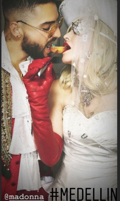 Maluma and Madonna Medellin