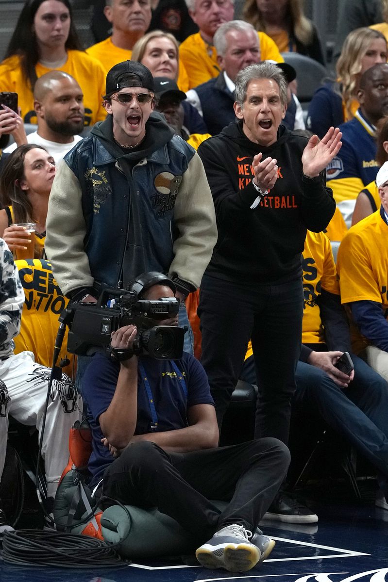 NBA Playoffs between the New York Knicks and the Indiana Pacers