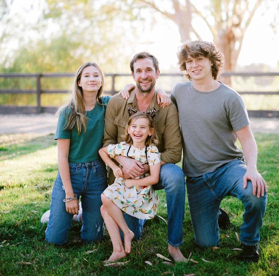 noah wyle kids photoshoot