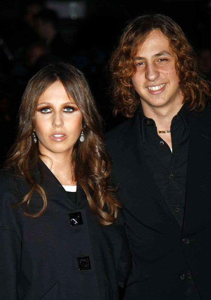 photo of allegra and daniel versace