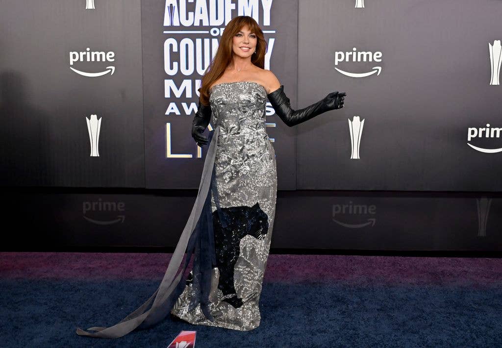 Shania explained "I am representing our genre."