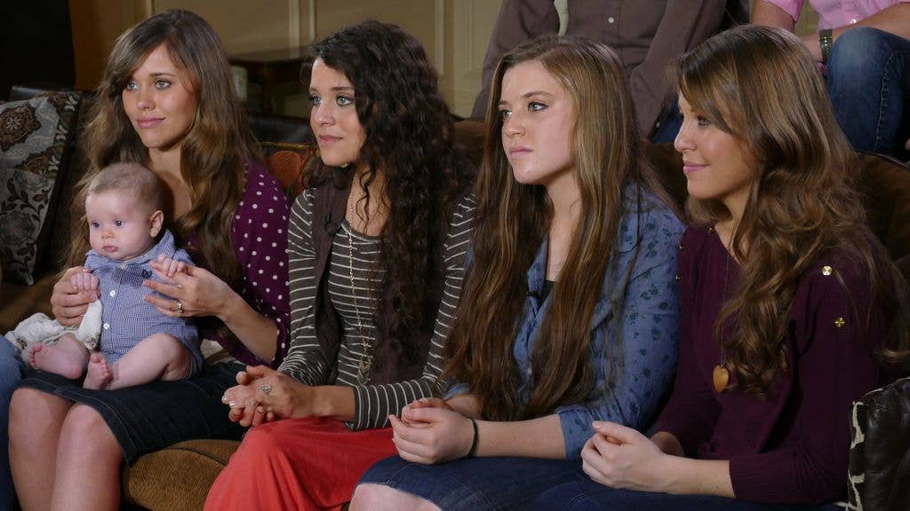 JESSA SEEWALD, BABY SPURGEON, JINGER DUGGAR, JOY DUGGAR, JANA DUGGAR