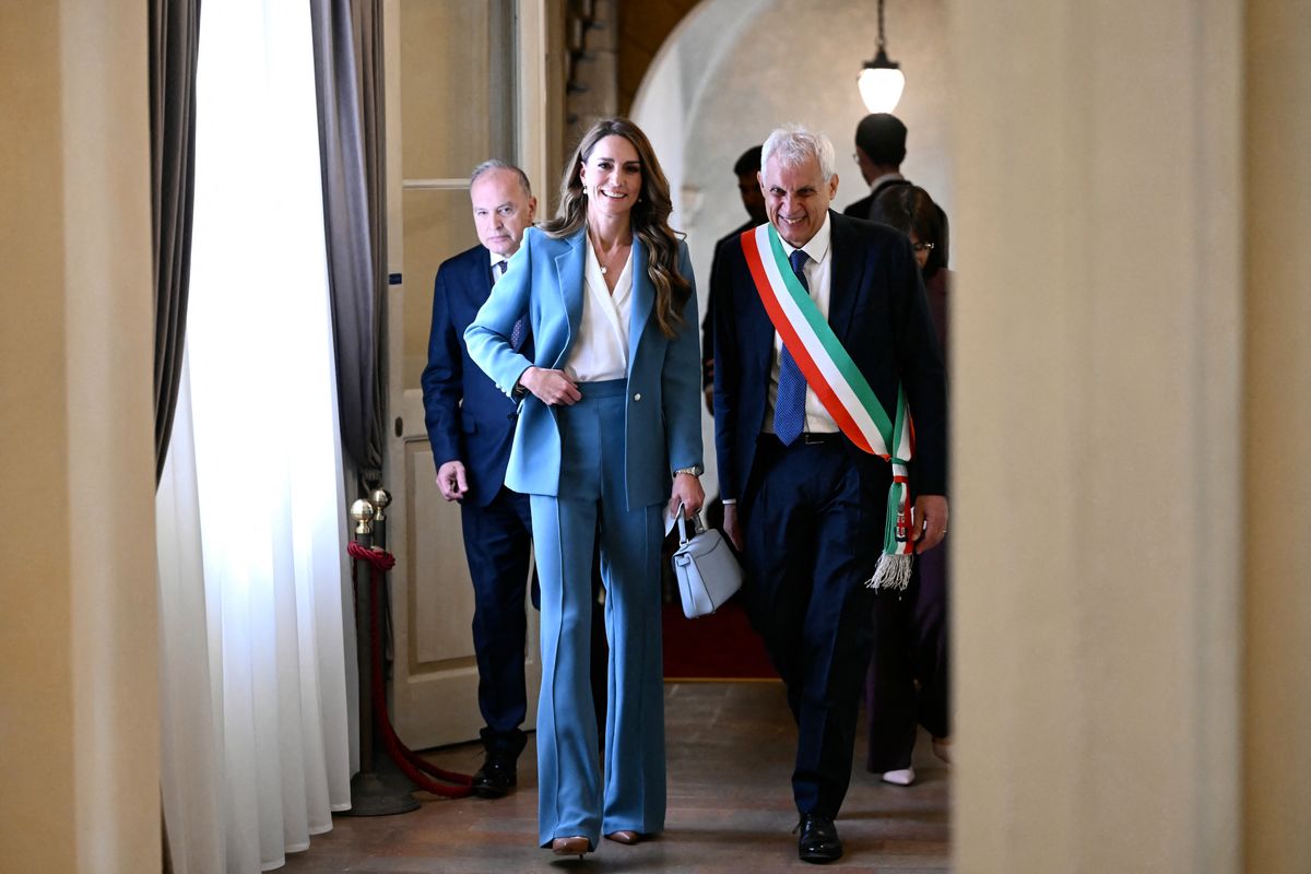 The Princess of Wales's first international trip in four years begins in Italy. Kate arrives in Reggio Emilia, marking a triumphant return to official world tours.