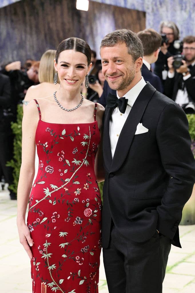 photo of bee shaffer and husband met gala 2026
