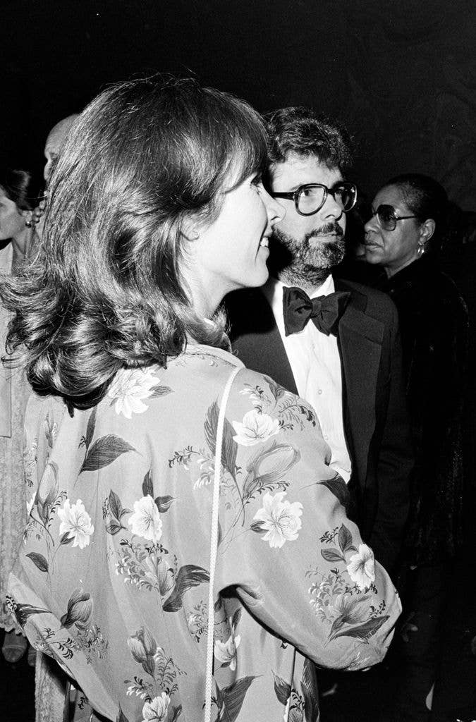 Marcia and George Lucas attend a screening during the San Francisco International Film Festival