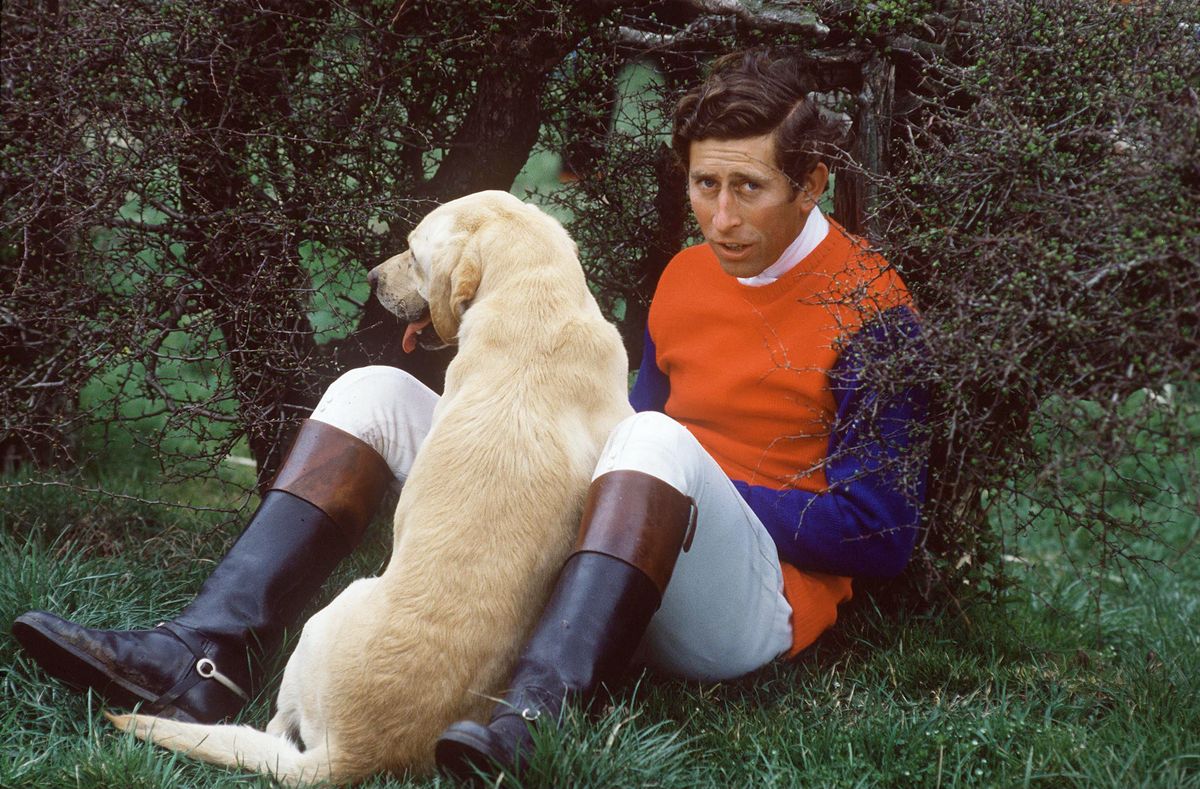 Harvey used to accompany Charles to different hunts and fishing events
