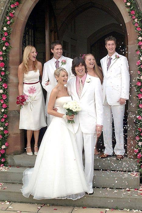 Tess Daly Vernon Kay wedding church
