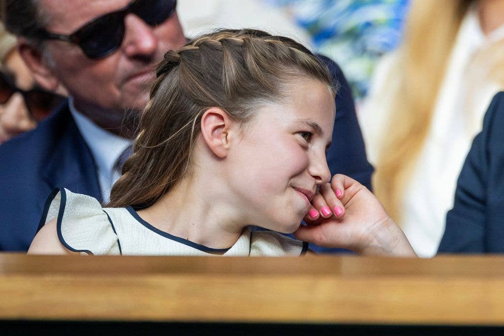 Princess Charlotte broke royal protocol with her pink nails 