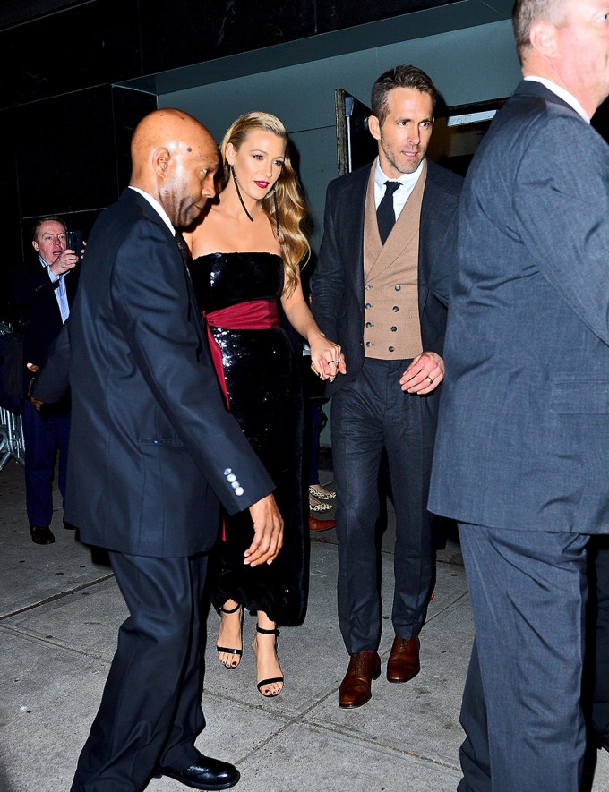 Blake Lively & Ryan Reynolds Holding Hands at the ‘Deadpool 2’ Premiere