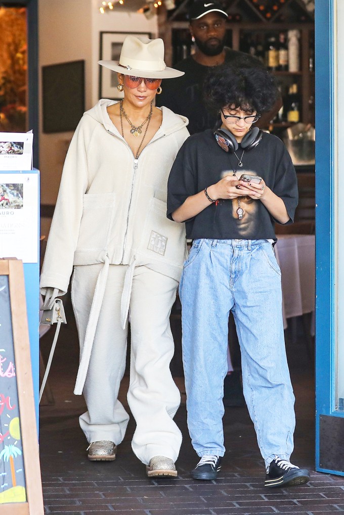 Jennifer Lopez & Emme in 2023