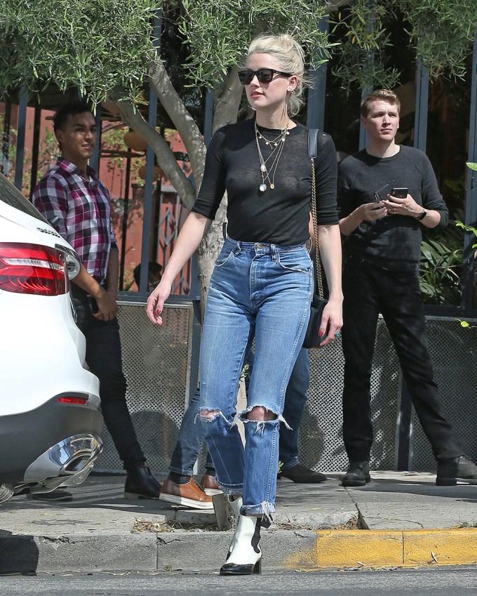 Amber Heard Enjoys LA