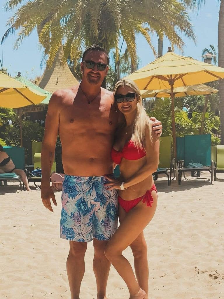 Ryan Lochte and his girlfriend Molly Gillihan on vacation