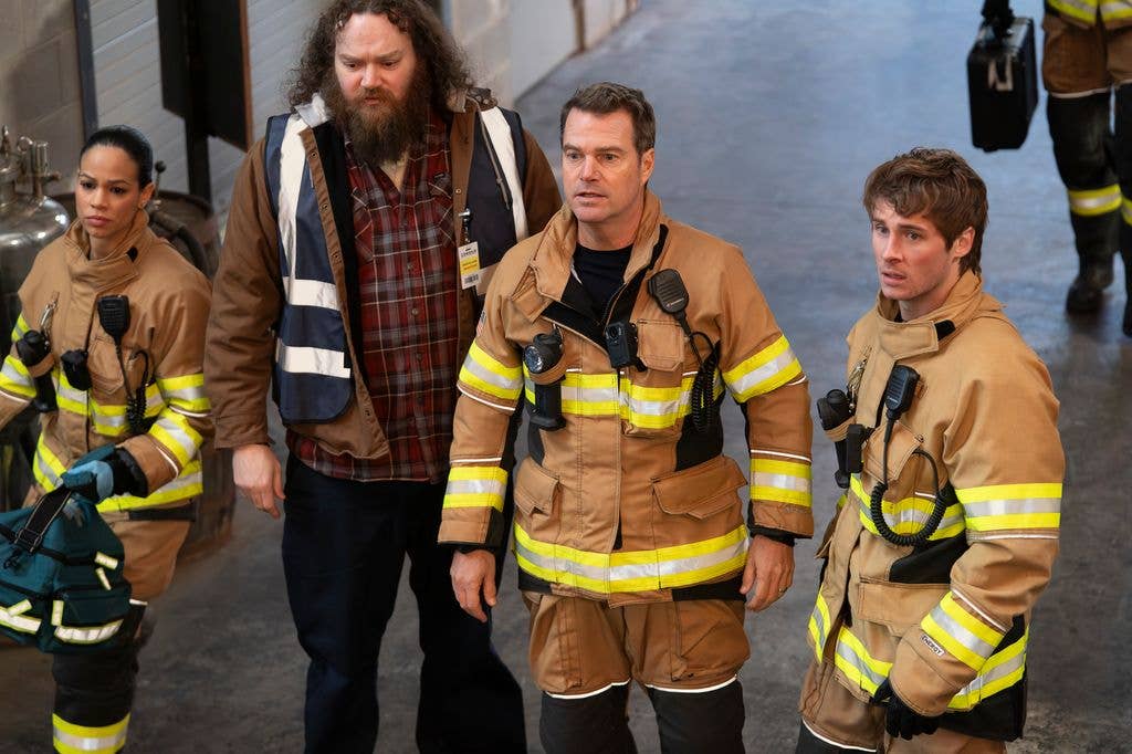 JUANI FELIZ, ADAM MURRAY, CHRIS O'DONNELL, MICHAEL PROVOST IN 9-1-1: Nashville