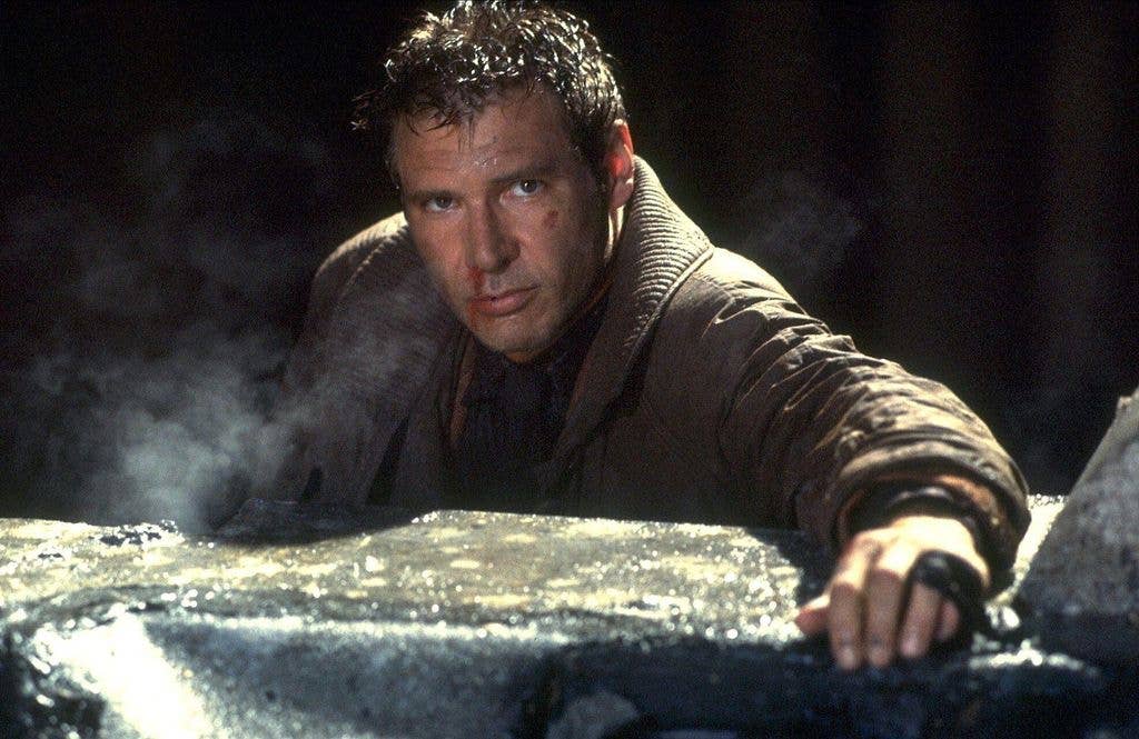Harrison Ford in Blade Runner