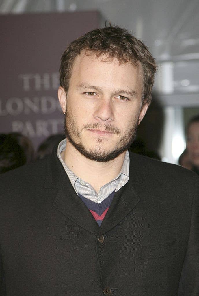 Heath Ledger at the Spencer House in London, United Kingdom