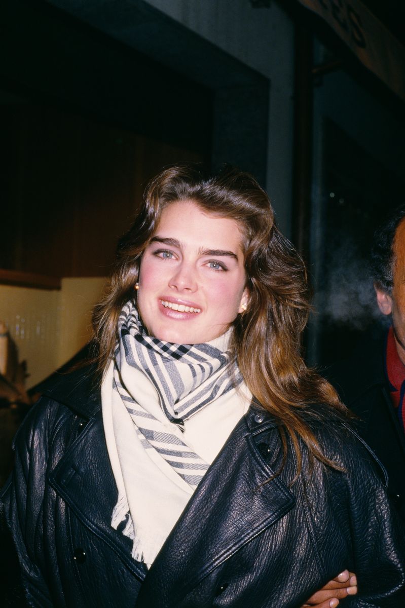 American Actress Brooke Shields on Winter Vacation (Photo by James Andanson/Sygma via Getty Images) 