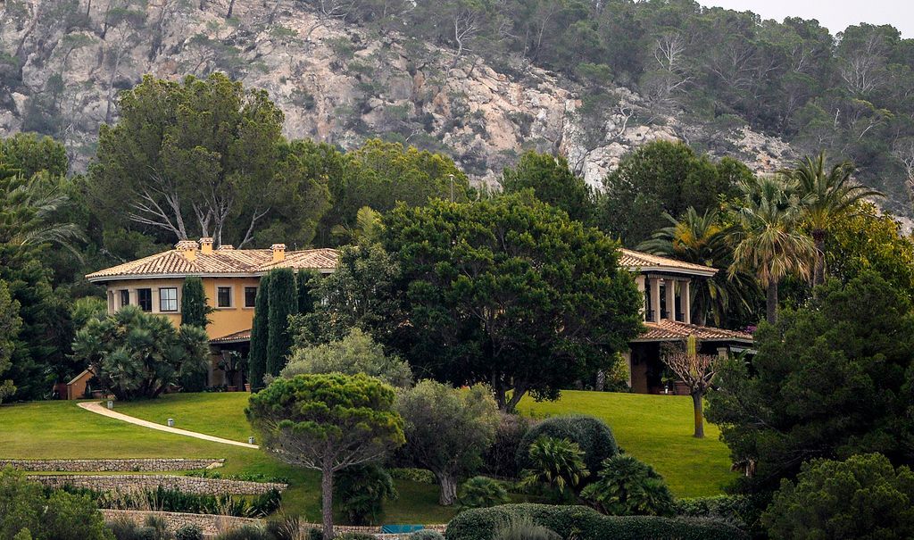 Villa Yasmin, the property owned by Michael Schumacher’s family in Port d’Andratx, Mallorca.