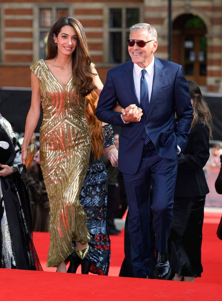 Amal Clooney and George Clooney attended 'A King's Trust 50th Anniversary Celebration' at Royal Albert Hall