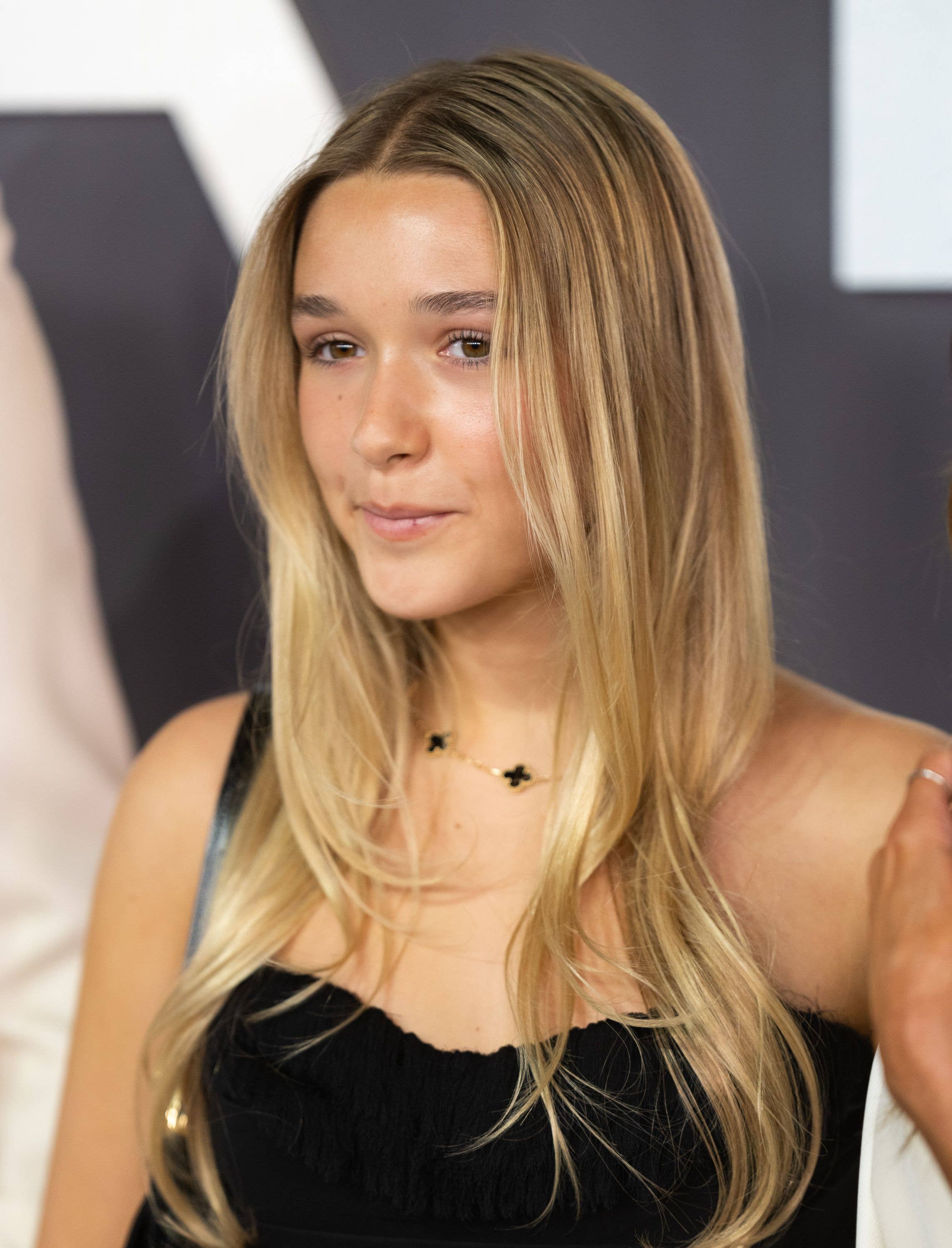 Haper has a bright future ahead of her - blonde or not 