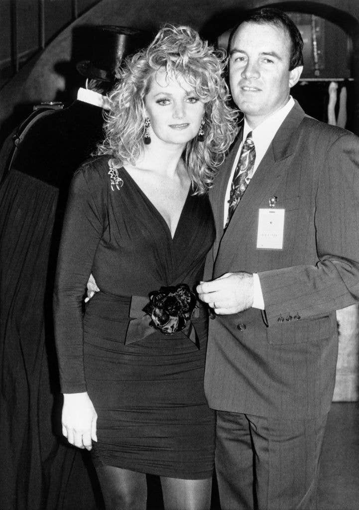 photo of bonnie tyler and husband robert sullivan 1993