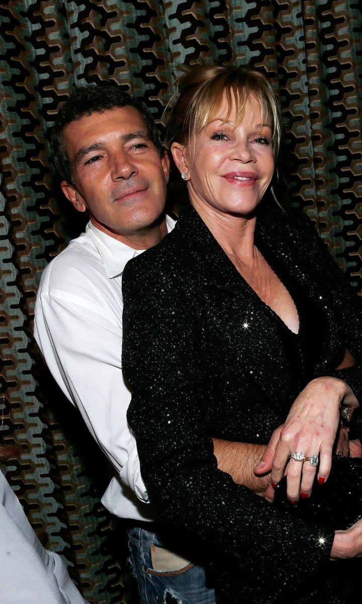 Melanie Griffith shares romantic photos starring Antonio banderas and other ex-husbands