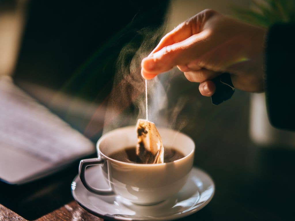 Nadia has started using loose-leaf tea at home