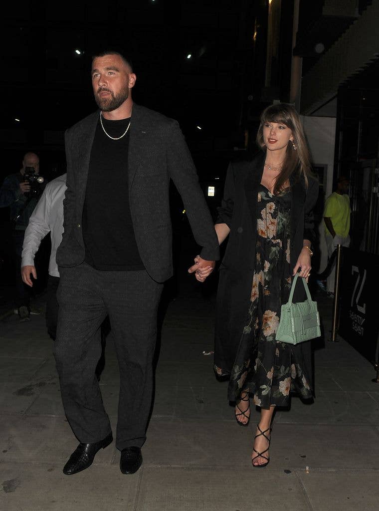 Taylor Swift and Travis Kelce