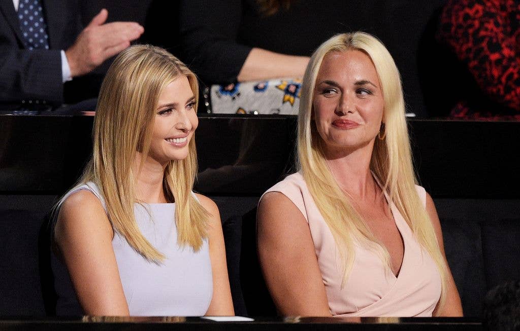 ivanak trump vanessa trump smiling