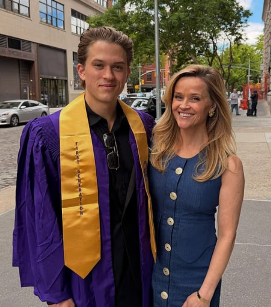 Deacon with mom Reese