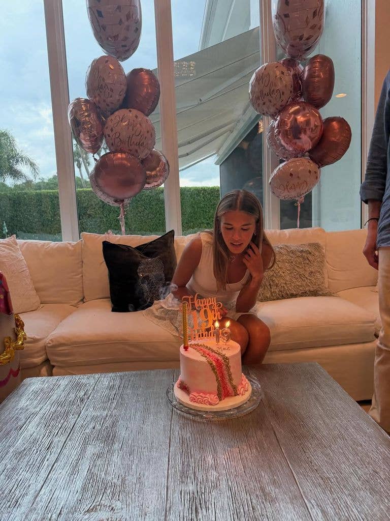 kai trump birthday cake