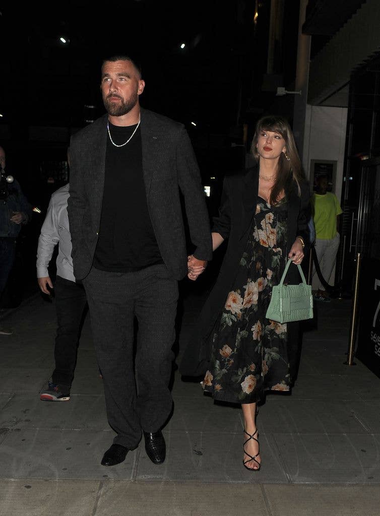 Taylor Swift and Travis Kelce