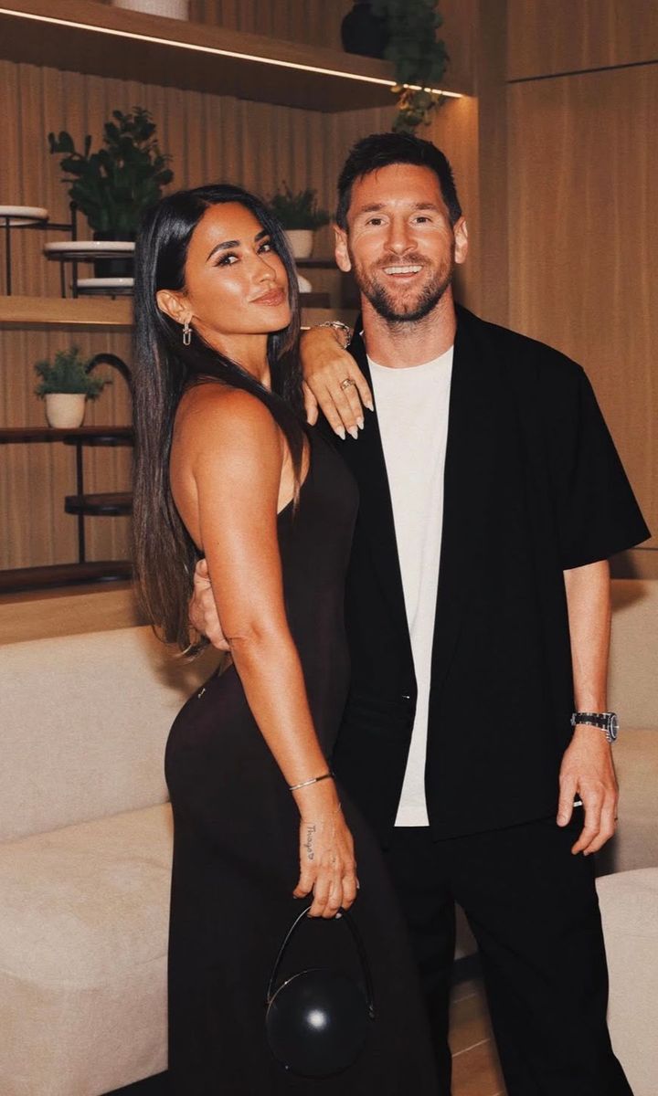 Messi and Antonela Roccuzzo step out in style ahead of the 2026 World Cup