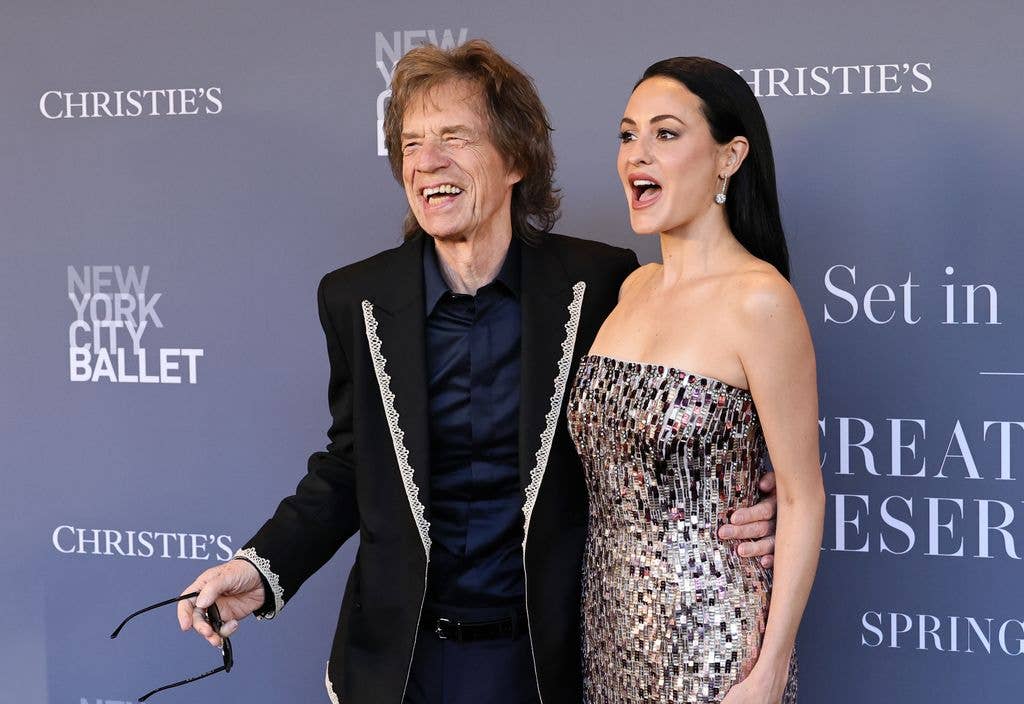 Mick and Melanie share a laugh at the 2026 the New York City Ballet Spring Gala 