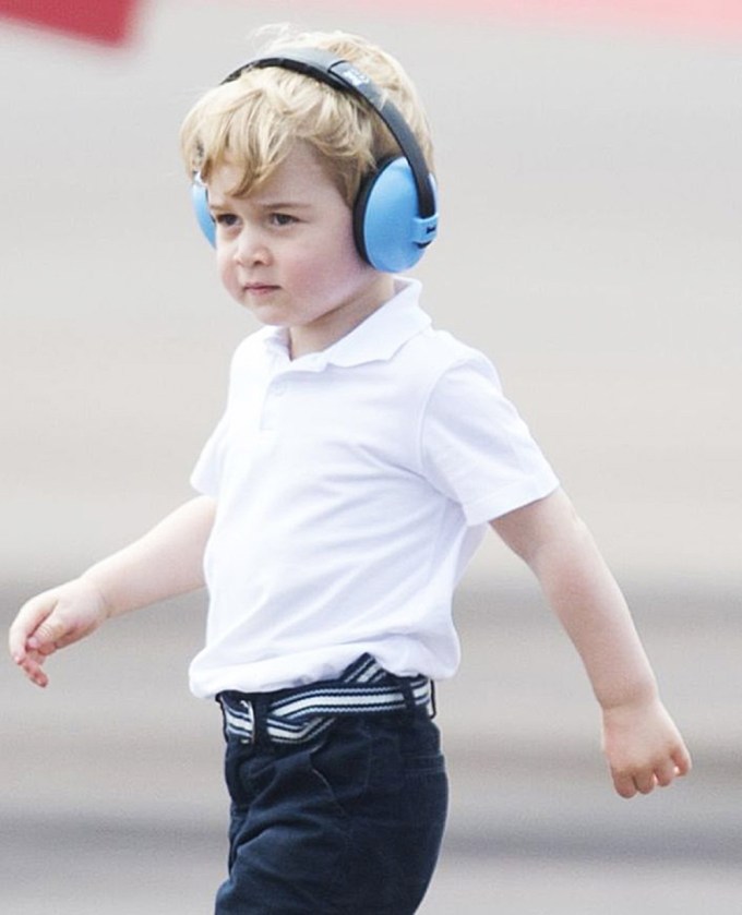 Prince George at the Royal International Air Tattoo