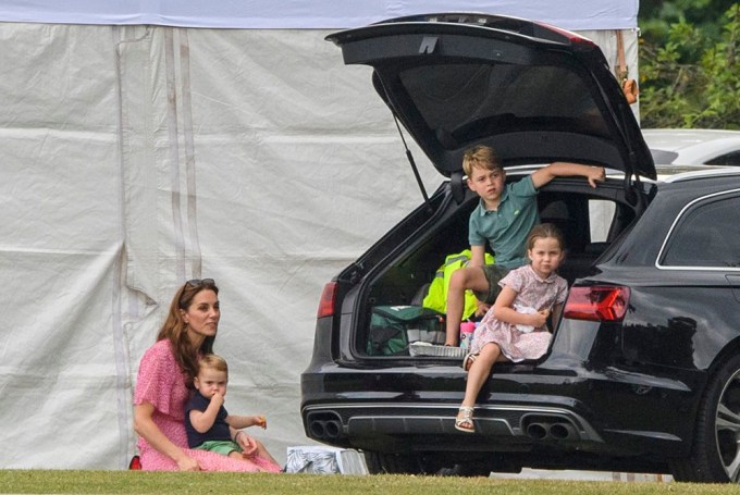 Princess Charlotte With Family