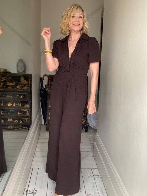 Glynis is thrilled with her Me+Em summer jumpsuit