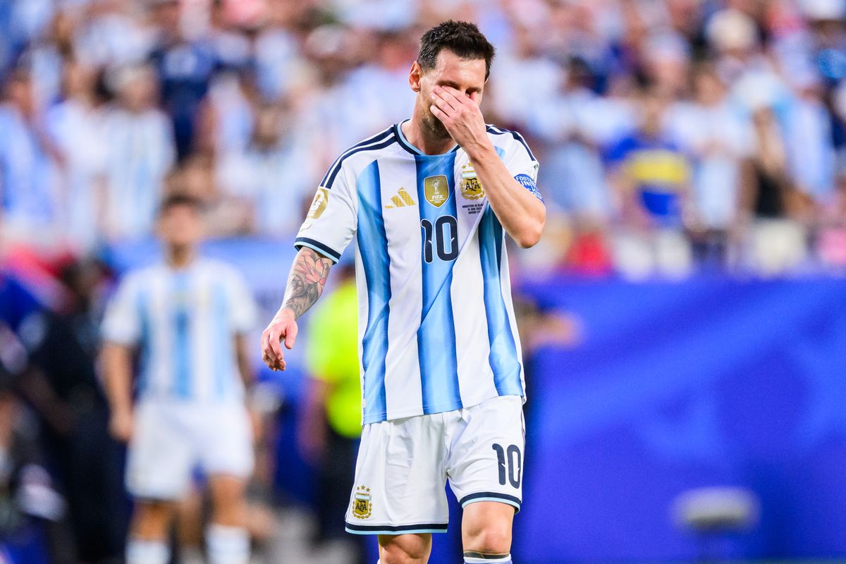 Lionel Messi appeared emotional during Argentina's opening match of the 2026 World Cup. The football star has had a difficult few days due to his father's health.