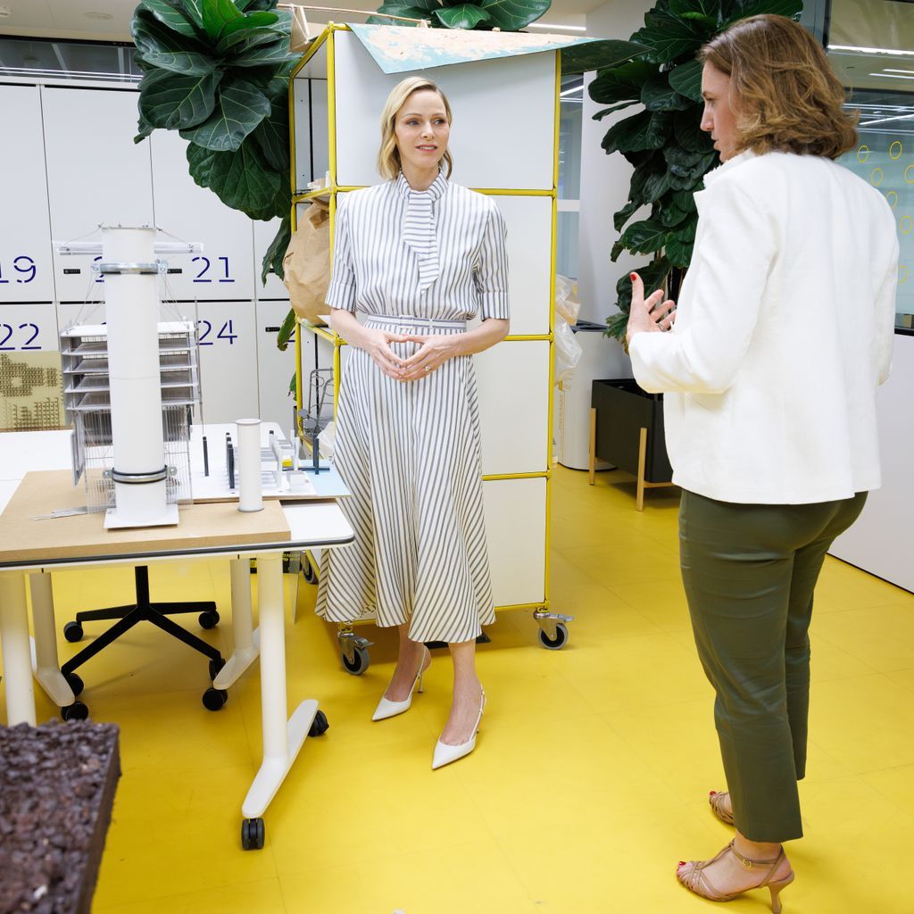 The Princess of Monaco dazzles in Madrid